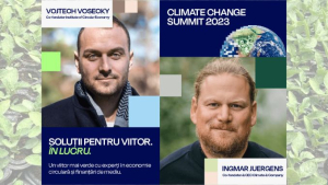 Soluții pentru viitor de la specialiști de top în economie circulară și finanțări de mediu la Climate Change Summit