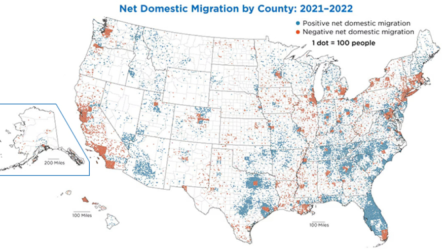 The COVID-19 Pandemic Changed the U.S. Population in International Migration