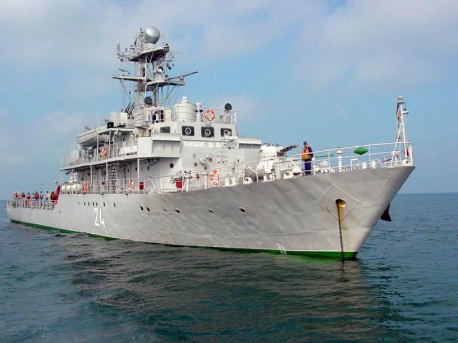 Dragor maritim integrat în gruparea NATO SNMCMG-2. Mutarea României, făcută în contextul exercițiului FALL STORM 2019