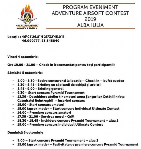 Se dă startul evenimentului „Adventure Airsoft Contest IV”